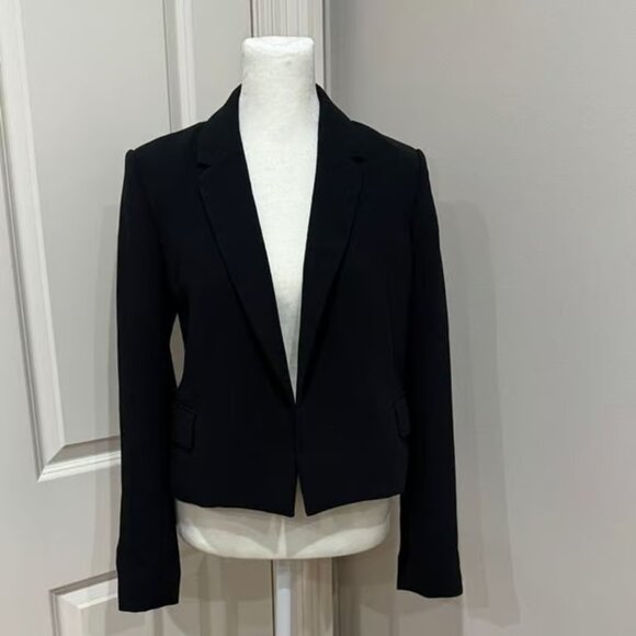 Aritzia Wilfred Deanne Open Front Blazer Black Size XS - Picture 1 of 5